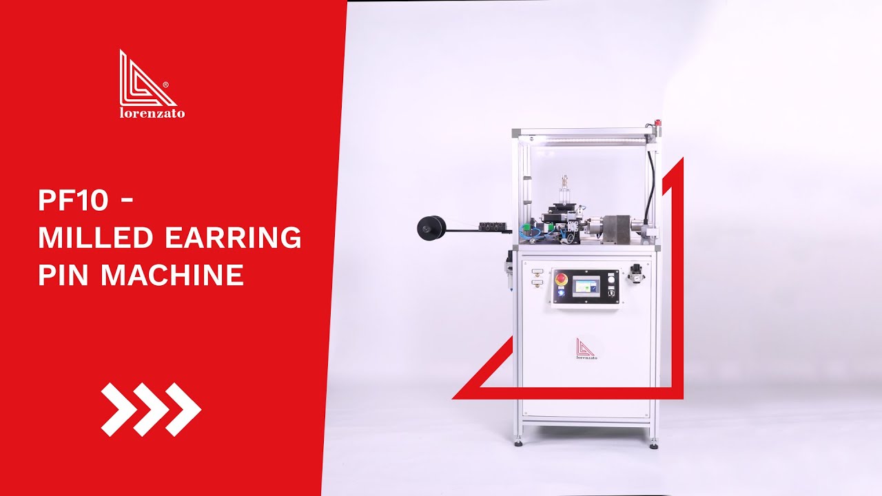 PF10 - Milled Earring Pin Machine | Lorenzato