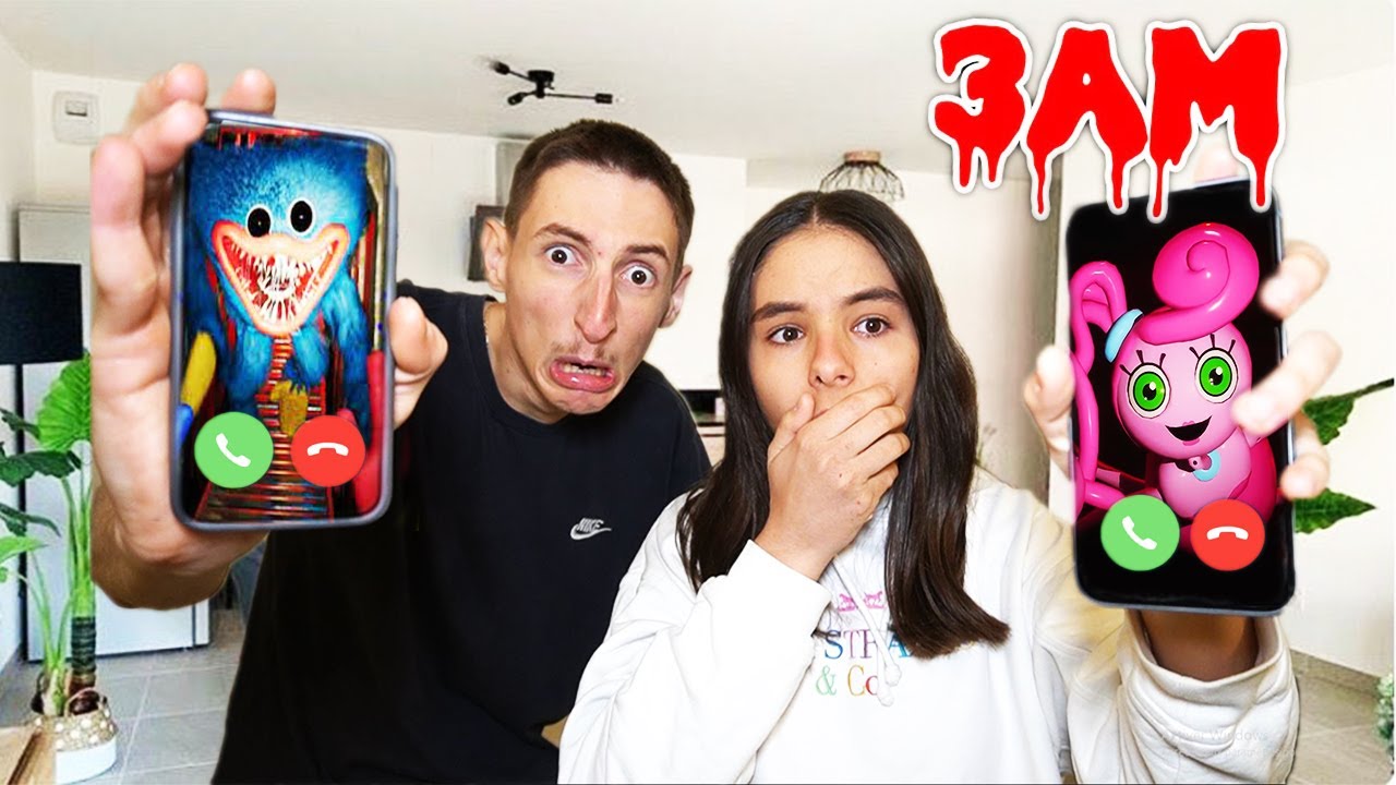 NE JAMAIS APPELER HUGGY WUGGY ET MOMMY LONG LEGS DE POPPY PLAYTIME &Agrave; 3H DU MATIN ! (FLIPPANT)