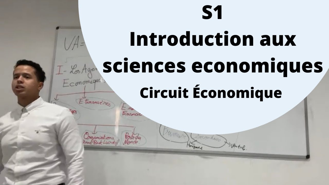 S1- Le CIRCUIT ÉCONOMIQUE (Introduction aux sciences économiques )