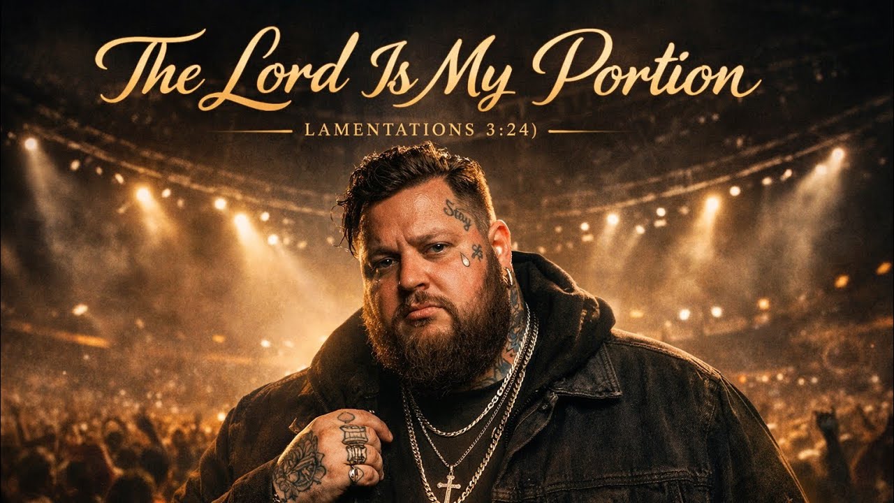 The Lord Is My Portion✝️ (Lamentations 3:24) | Gospel Worship by Jelly Roll Style