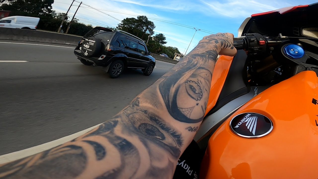 REPSOL VOLTOU E DEI DE FRENTE COM A POLICIA NA RUA DO GRAU