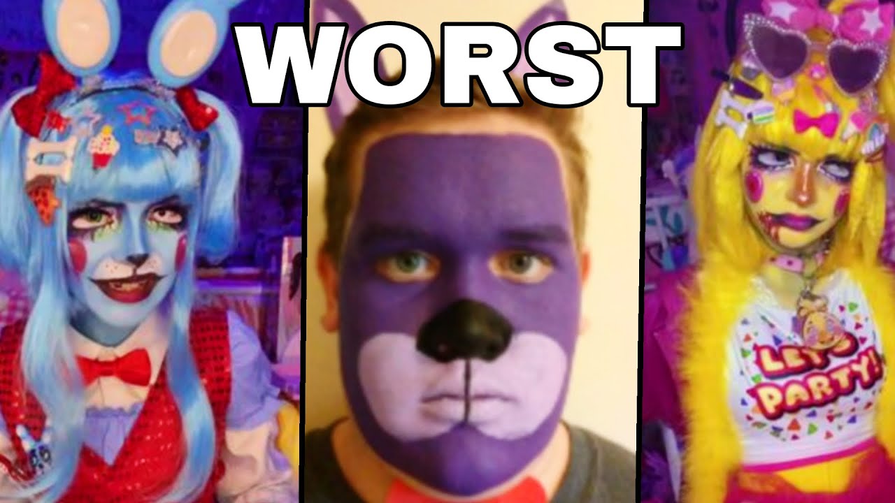 Rating THE WORST Five Nights At Freddys Cosplays Part 3