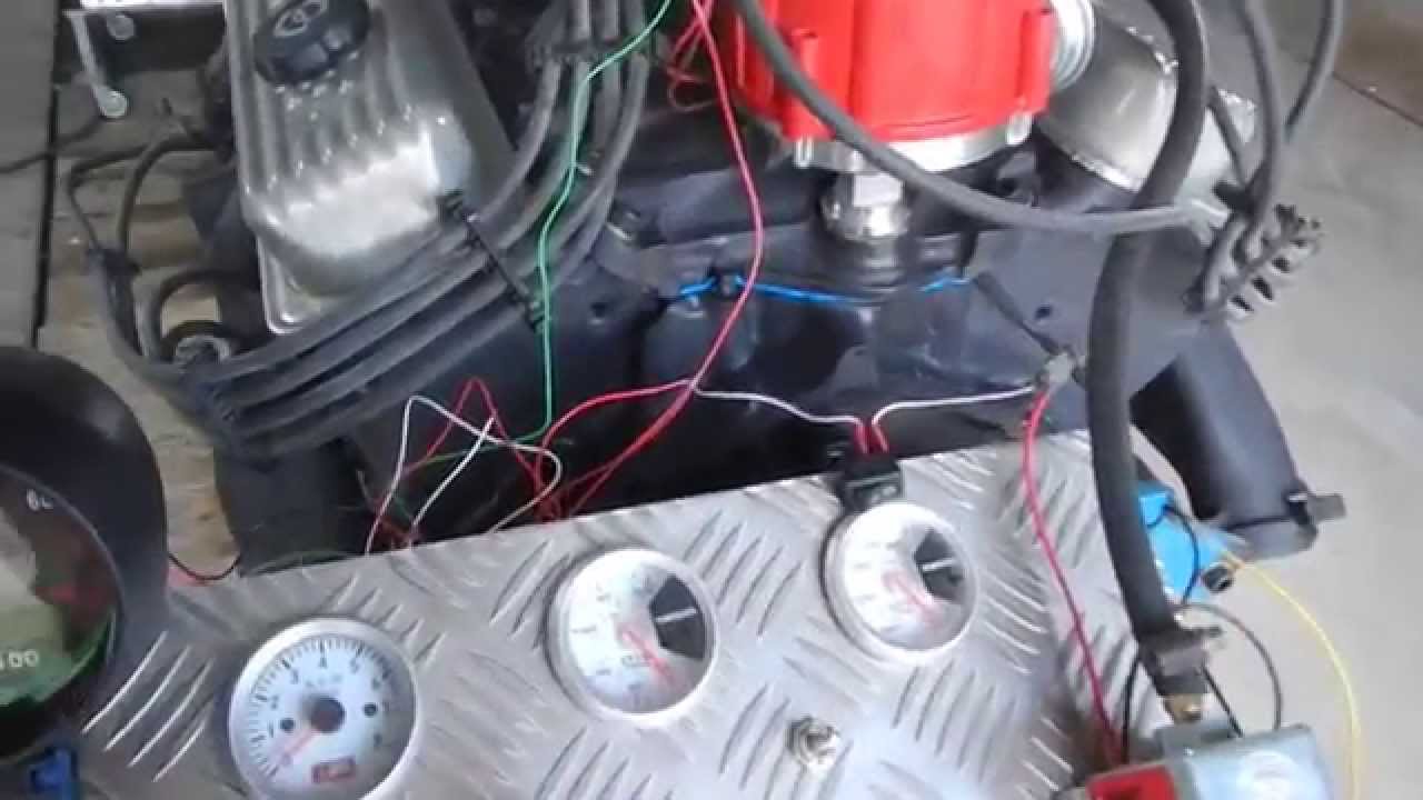 CHEVY 305cid (5,0l) ENGINE START UP