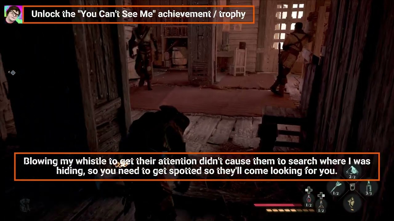 Styx: Blades of Greed -  You Can't See Me achievement / trophy