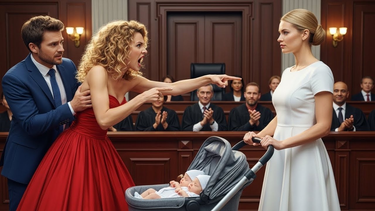 Poor Wife Arrived With Twins At Hearing — Mistress Lost Control After Judge Exposed The Secret!