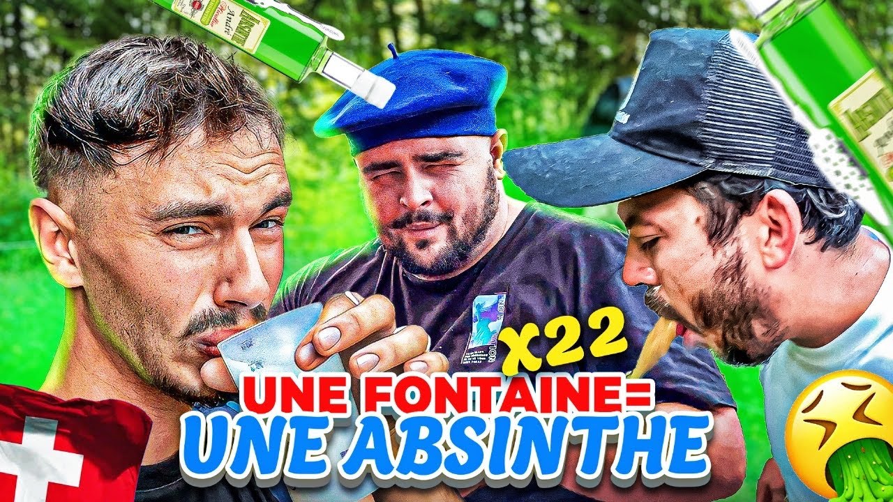 ON A DÉGLINGUE LA SUISSE💃 l’absinthe nous a rendu fou 🤯