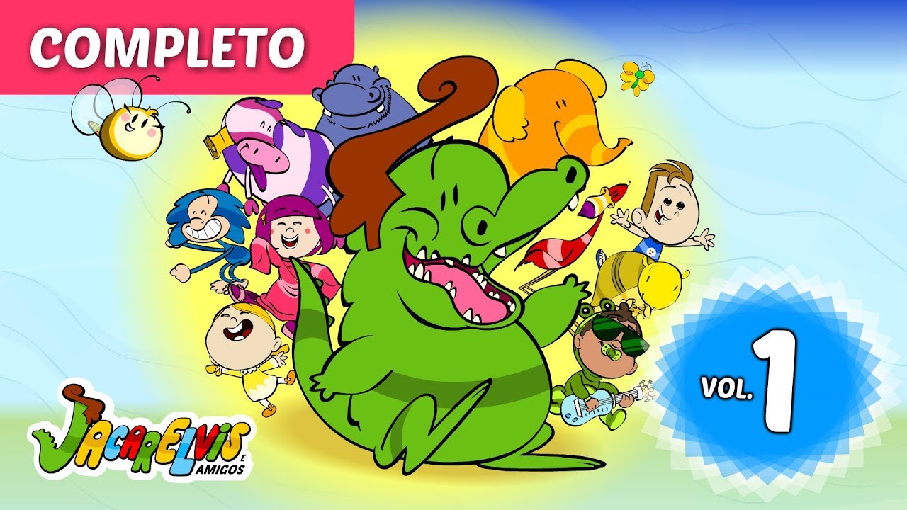 Jacarelvis Vol.01 | Desenho Infantil (Completo) ♪♫