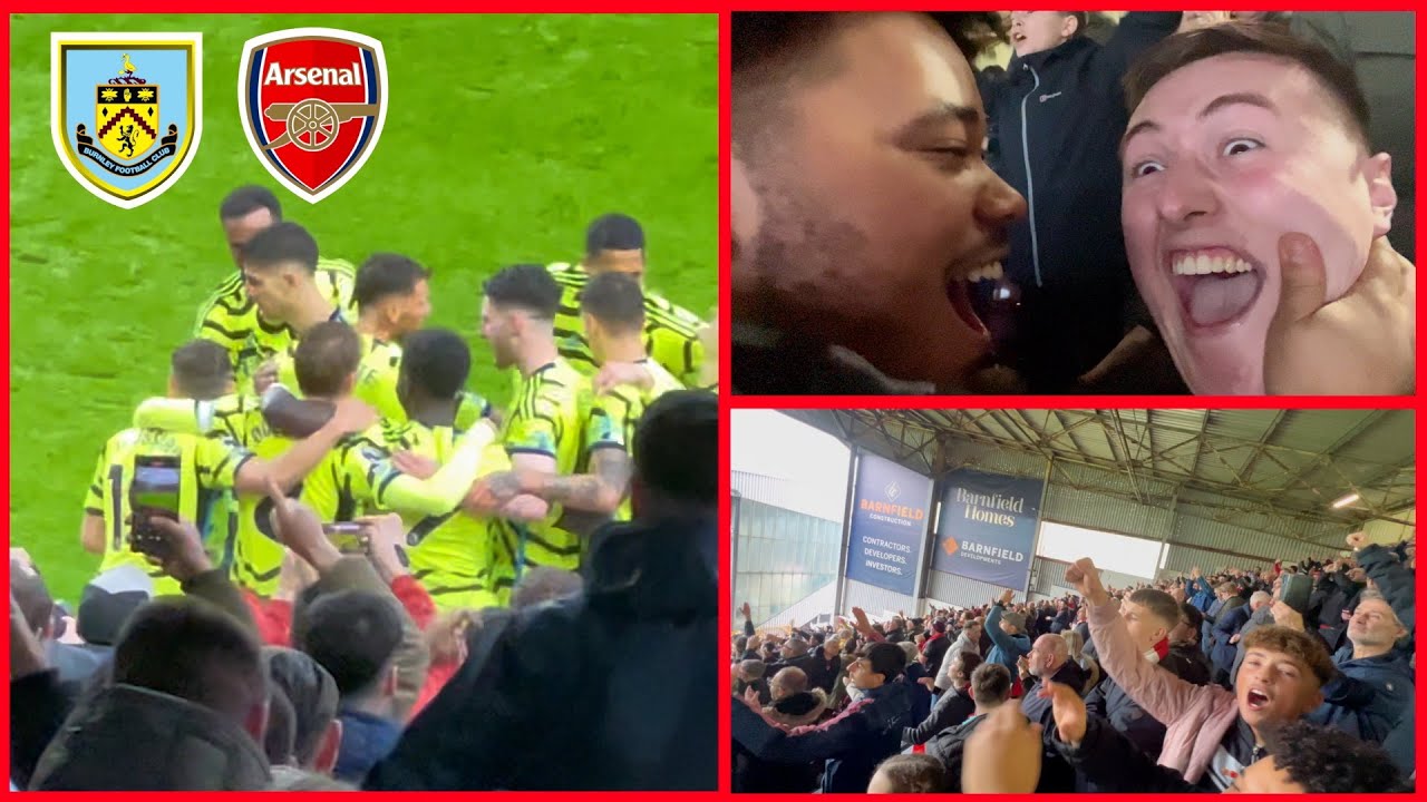Arsenal Put 5 Past Burnley | Burnley Vs Arsenal Matchday Vlog