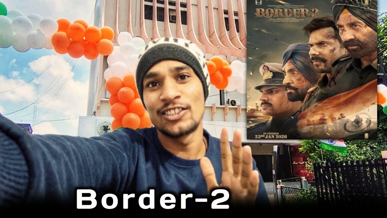 The Wait is Over! 🇮🇳 Border 2 Public Review VLOG @prayagiworld 