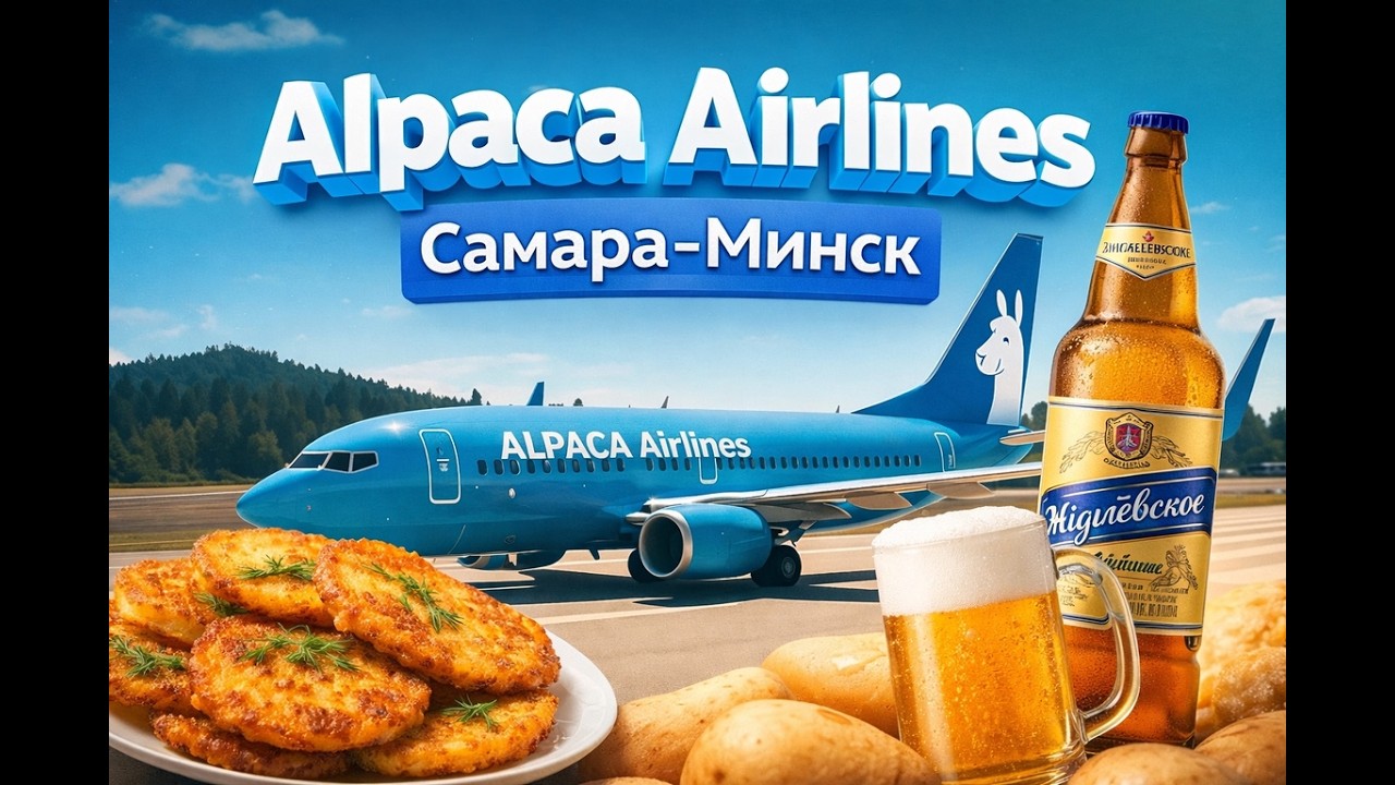 Alpaca Airlines/Самара-Минск /B738 /VATSIM