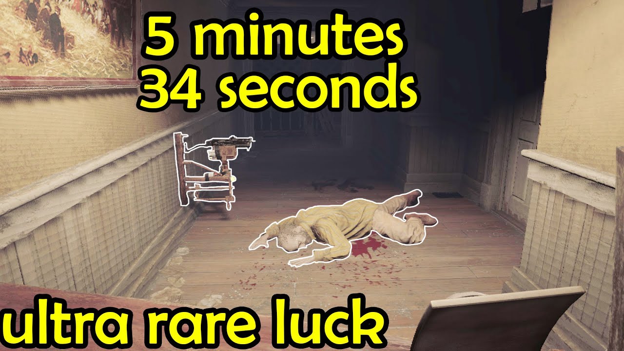 Resident Evil 7 - ETHAN MUST DIE NO STATUES Speedrun - 5:34 WITH TEXT COMMENTARY