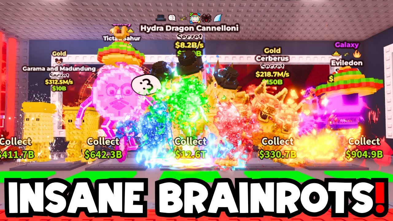 I STOLE SUPER RARE BRAINROTS In Roblox Steal a Brainrot!