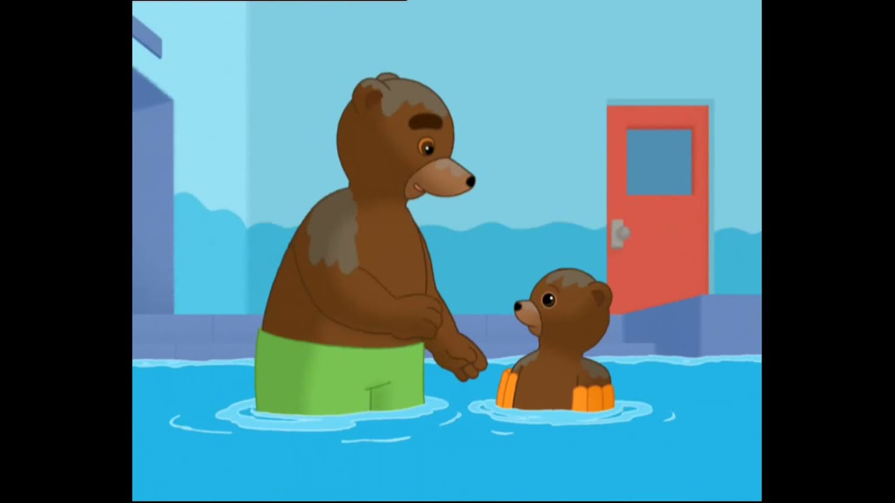 Apprends l'anglais avec Petit Ours Brun - Little Brown Bear goes to the swimming pool