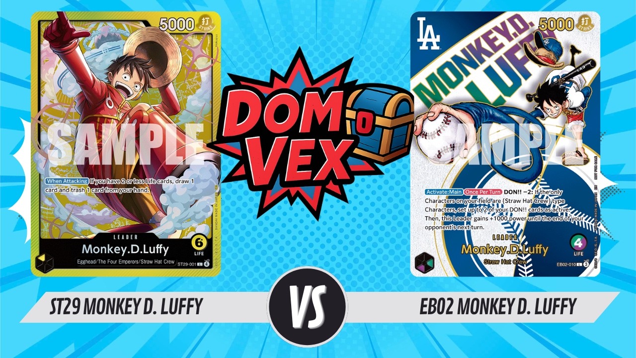 [OP14] ST29 Luffy vs EB02 Luffy | Monkey See, Monkey Do!