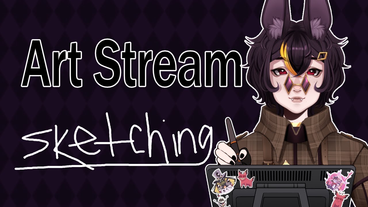 【Art & Chat】Sketching for fun and giggles【Lupin Dracstein】