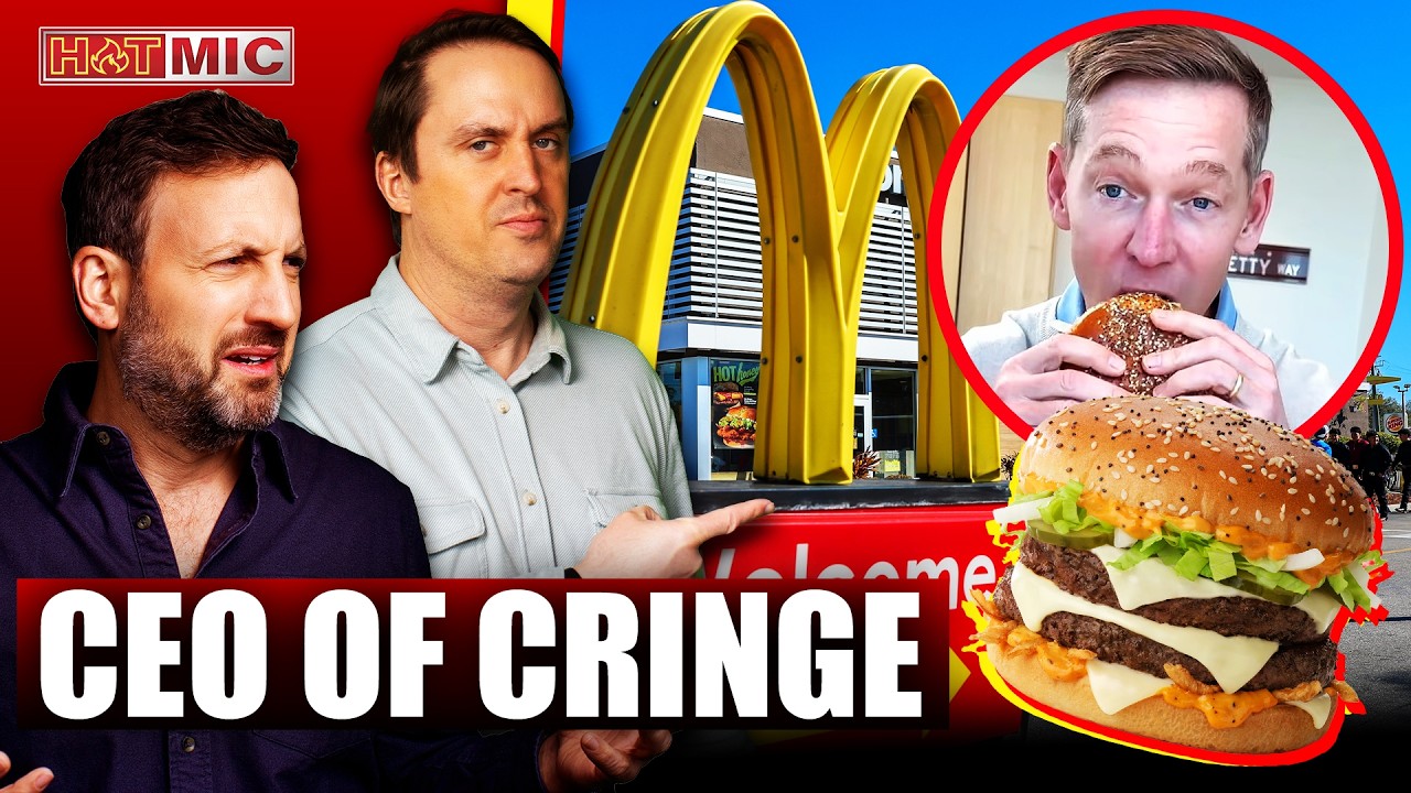 McDonald's CEO Breaks Internet With Awkward Video, Big Arch Taste Test | OutKick Hot Mic