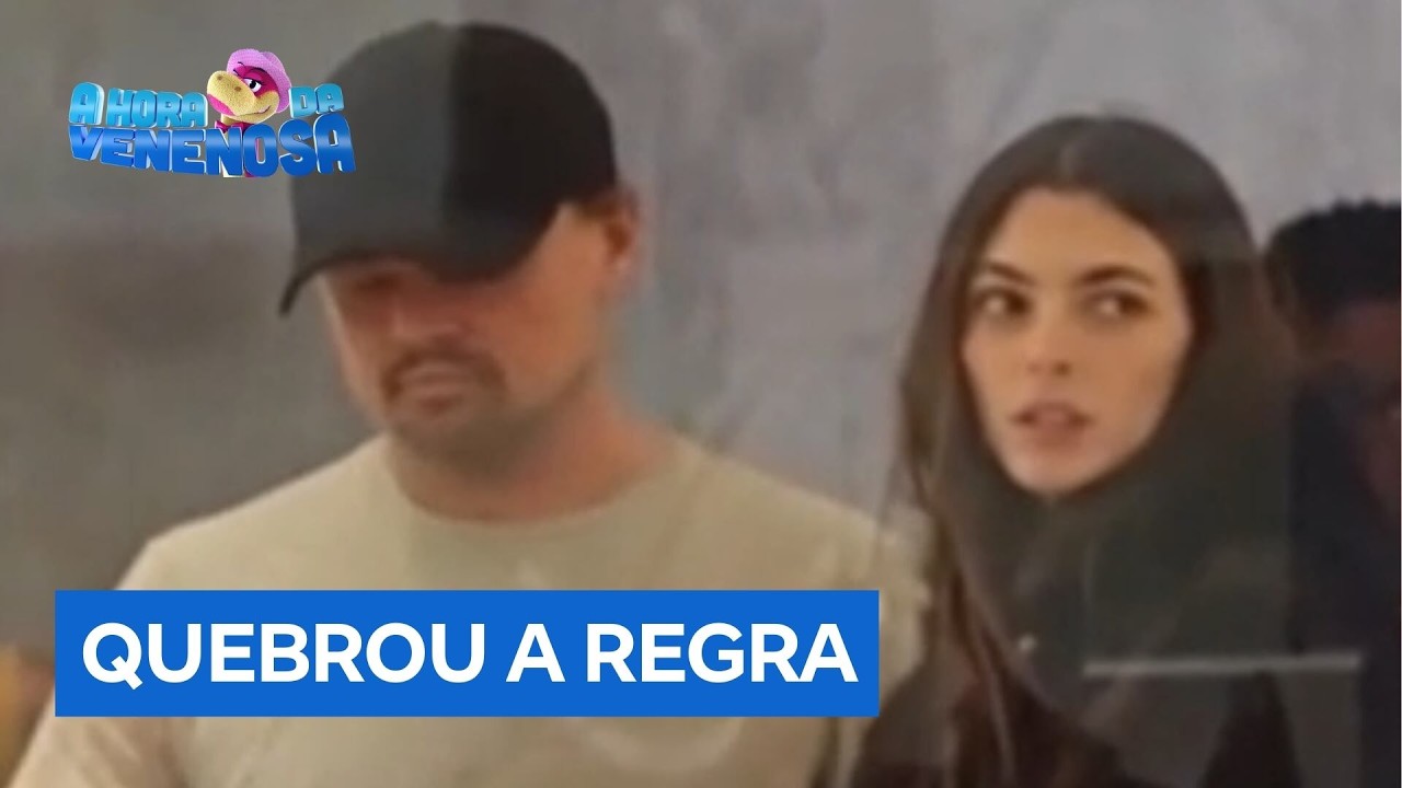 Leonardo DiCaprio quebra regra de apenas namorar mulheres com menos de 25 anos