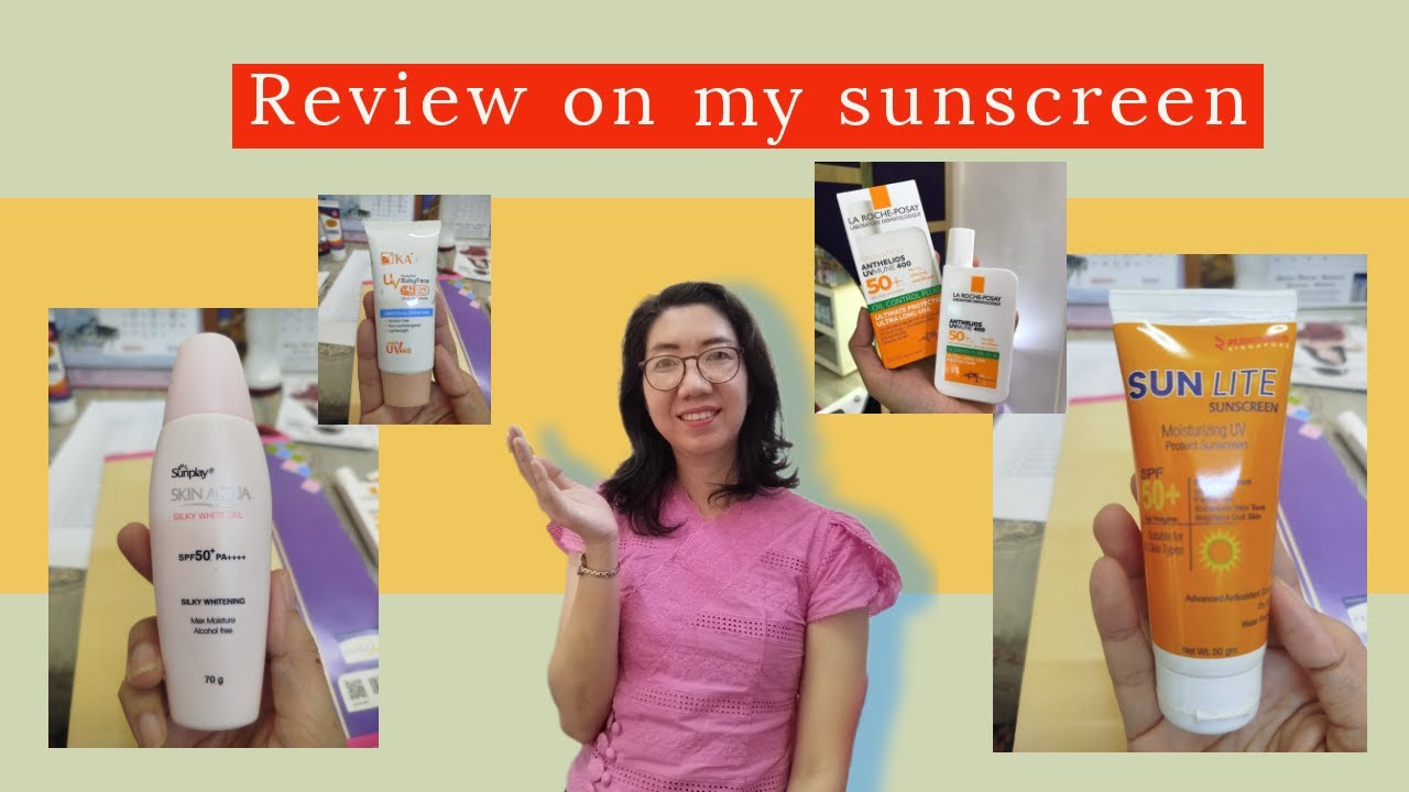 သုံးနေတဲ့sunscreen review လေးတင် ပေးထားတာပါ