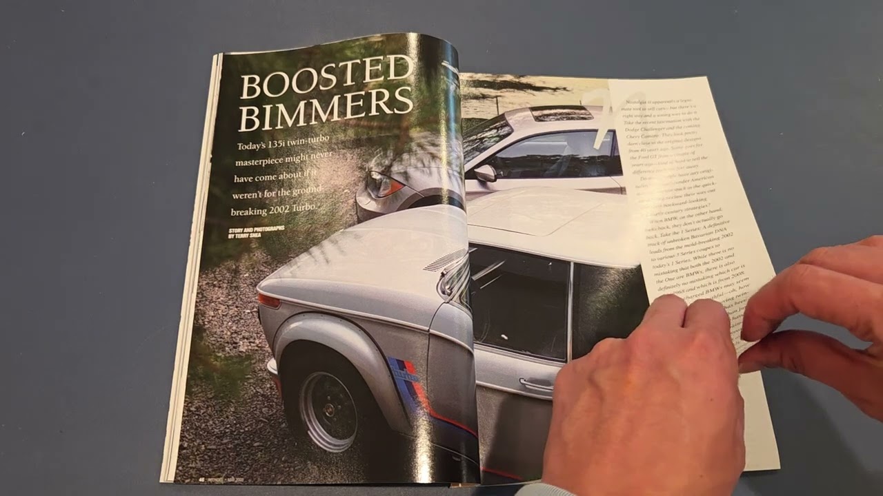ASMR Page Turning BMW Roundel May 2009