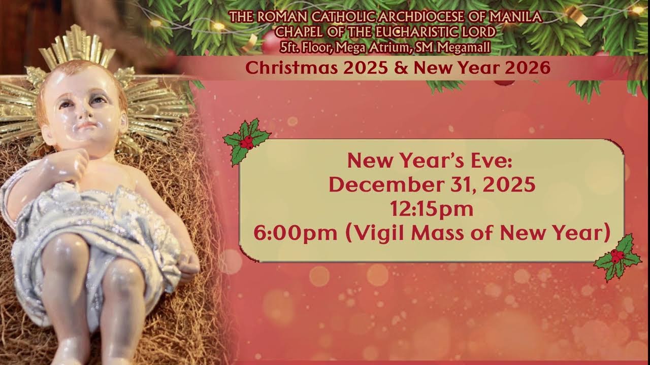December 15, 2025 | 1st Day of Misa de Aguinaldo (Simbang Gabi)