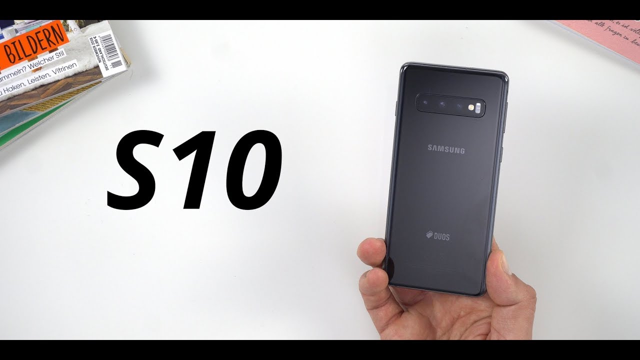 Samsung Galaxy S10 (Prism Black): ausführliches Unboxing & erster Eindruck | deutsch
