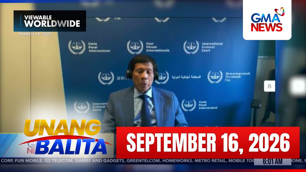 Unang Balita sa Unang Hirit: (Часть 1) 16 сентября 2026 г. [HD]