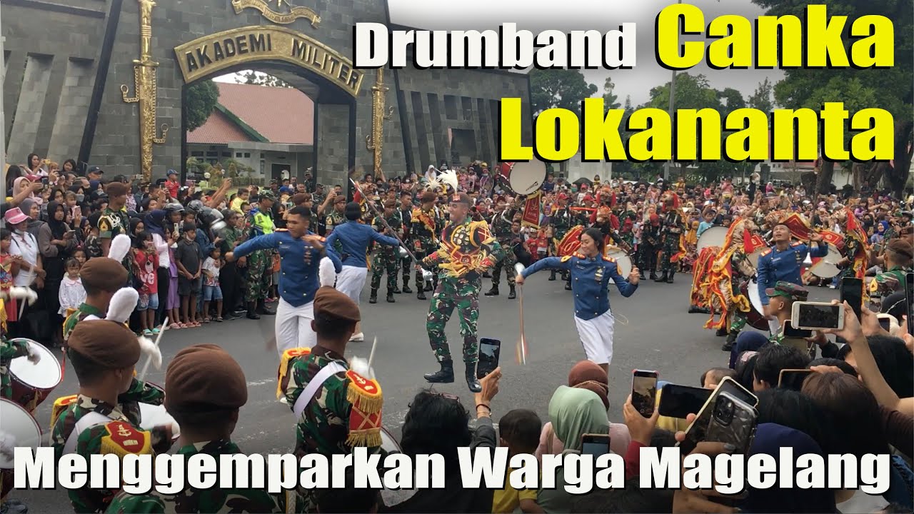 Genderang Seruling CANKA LOKANANTA membuat GEMPAR Warga Magelang 