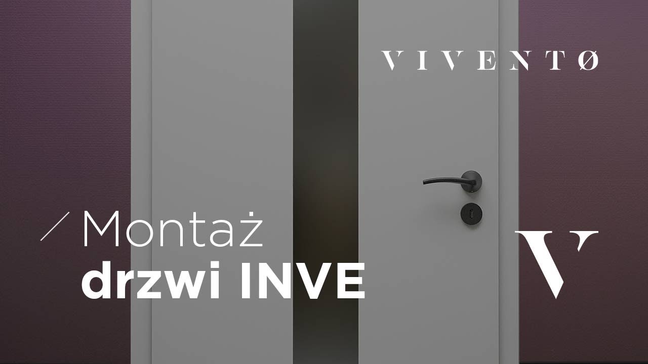 Montaż drzwi uniwersalnych INVE oraz ościeżnicy DIN