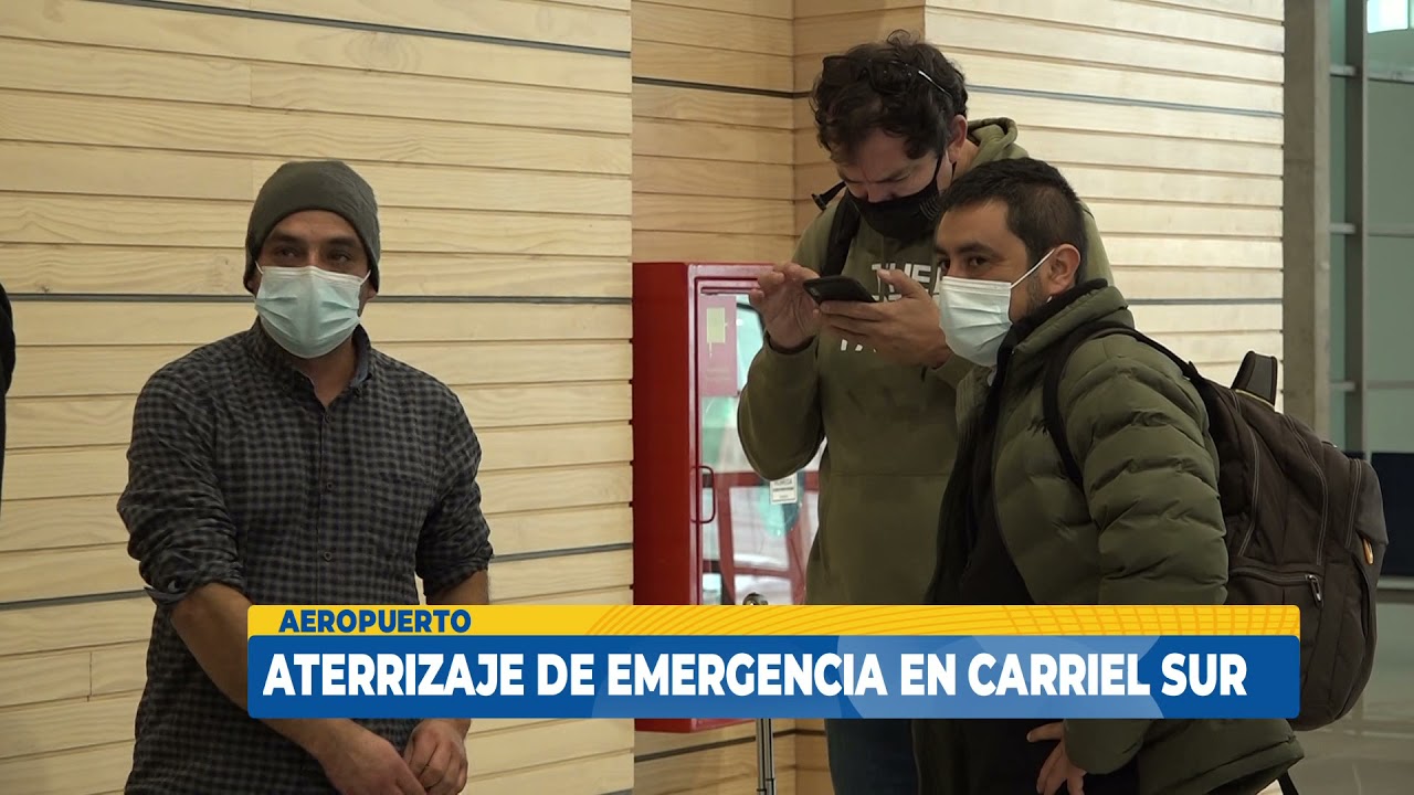 Avión de pasajeros debió aterrizar de emergencia en Carriel Sur