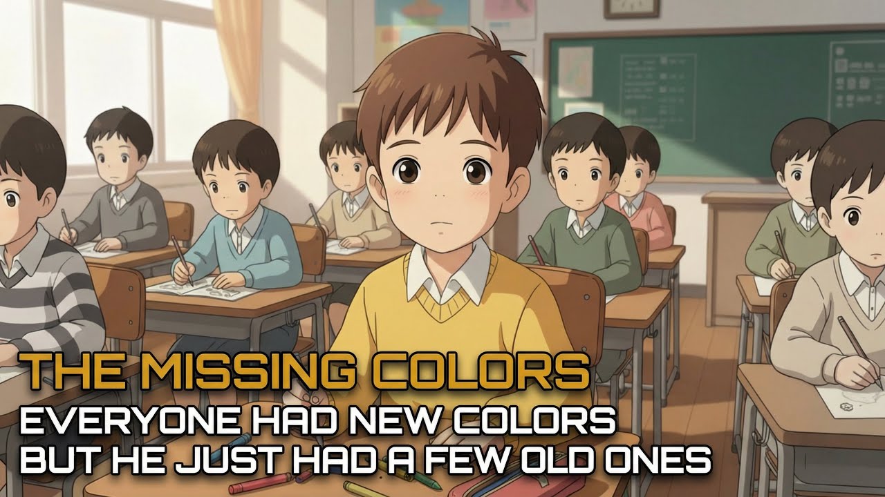 The Missing Colors – (Story 16) When a child feels left out for not having what others have