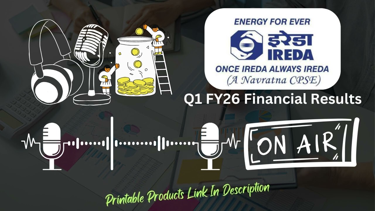Indian Renewable Energy Development Agency (IREDA) Q1 FY26 Results | Revenue, & Growth Analysis