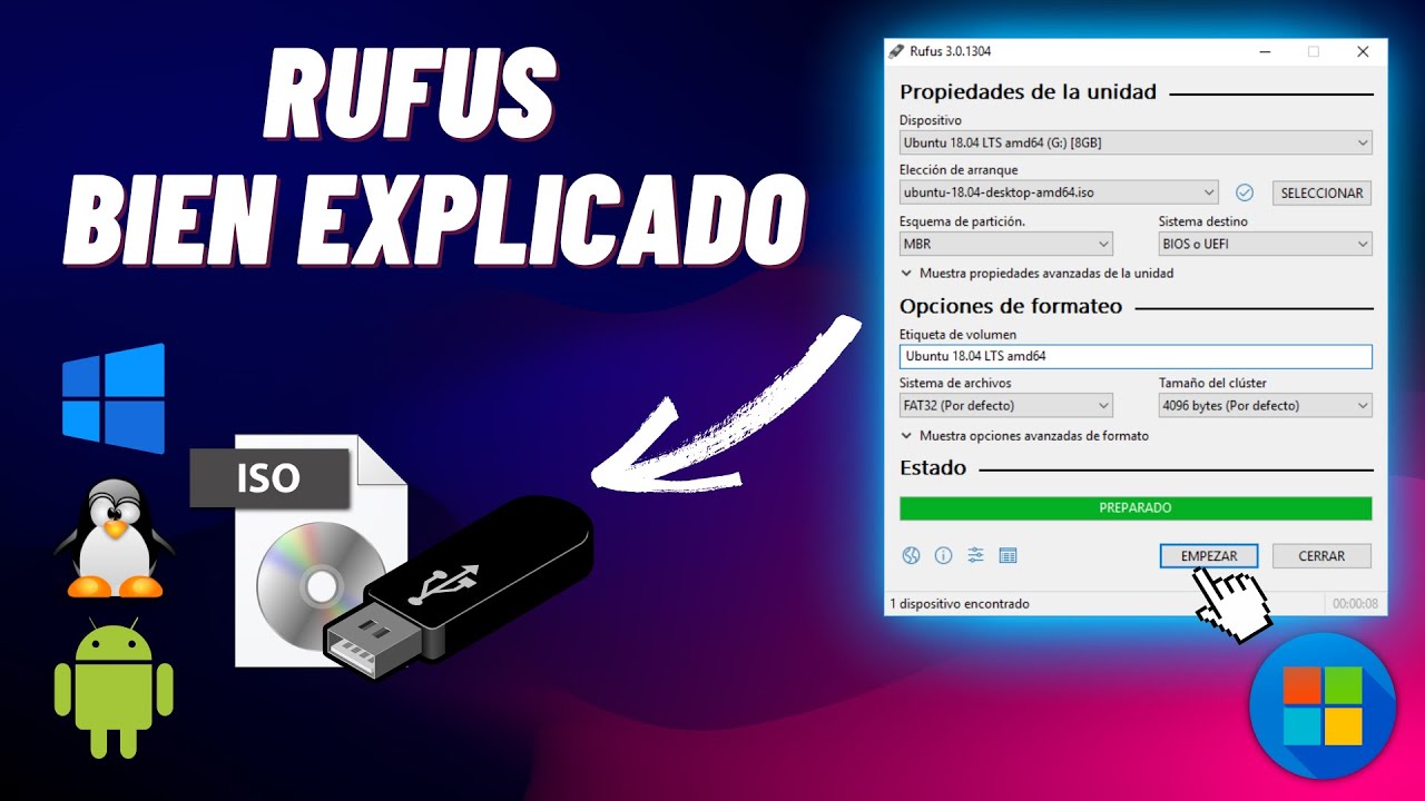 Como Usar Rufus y Bootear USB con Windows 10/11 | Bien Explicado⚡️