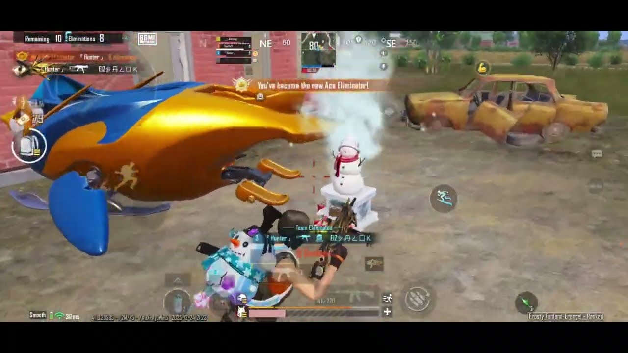 😱😱 This girl streamer shocked after this clutch. BGMI #bgmi #bgmihighlights