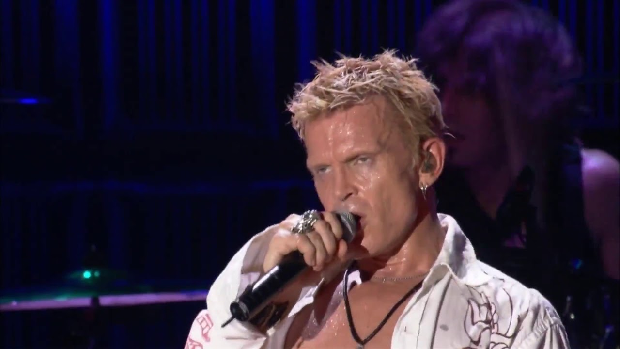 BILLY IDOL  - OJOS SIN UN ROSTRO -  LIVE HD . marqui&ntilde;o