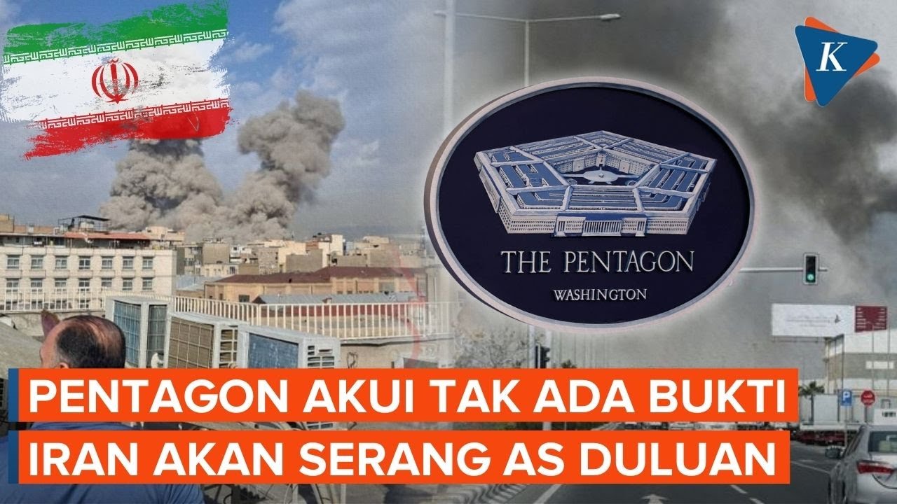 Pentagon Akui Tak Punya Bukti Iran Akan Serang AS Lebih Dulu