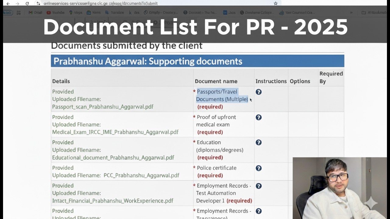 Complete Document Checklist for Canada PR After ITA (2025) | With Letter of Explanation (LOE)