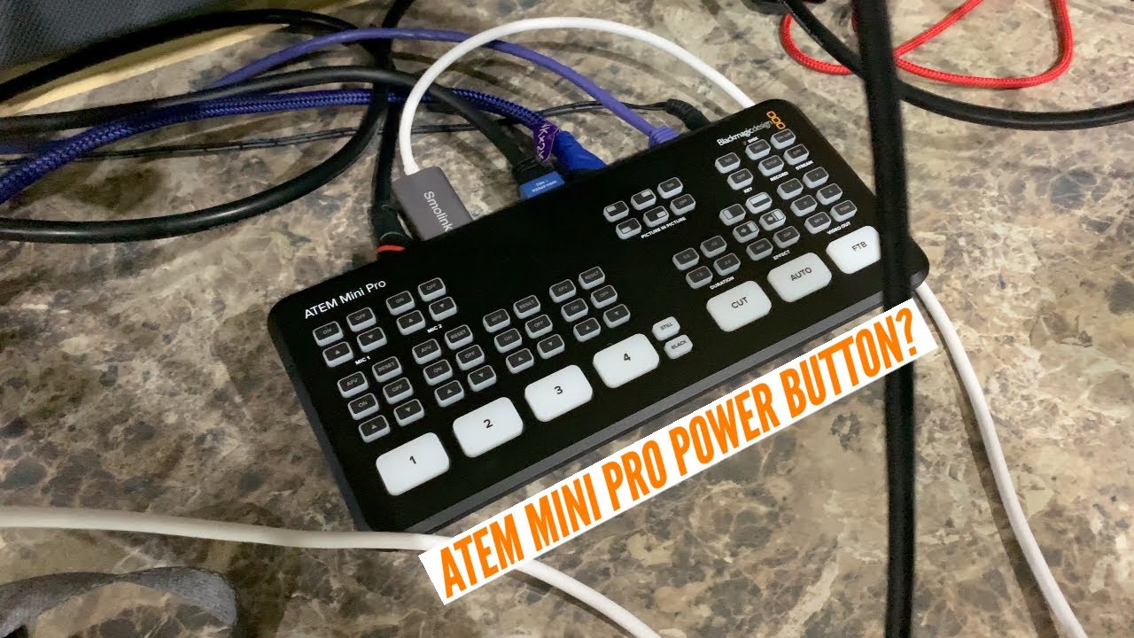 ATEM Mini Pro On/Off Switch?