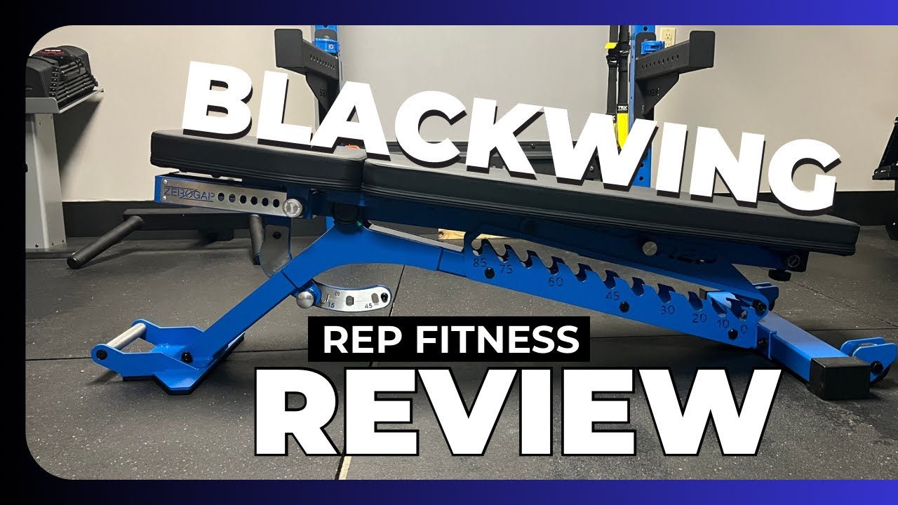 The BEST Home Gym Bench? REP Fitness BlackWing Bench FULL REVIEW!  #repfitness #homegym