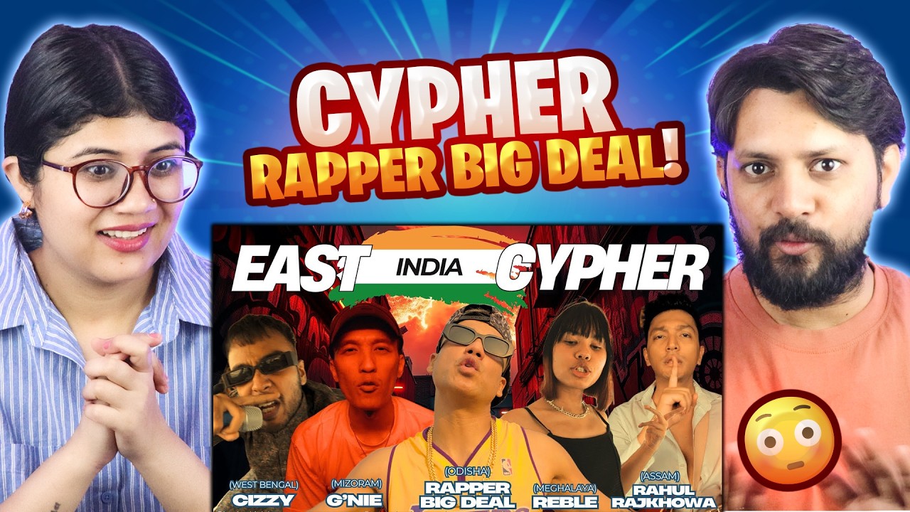 EAST INDIA CYPHER REACTION 😱 | Big Deal, Reble, Rahul Rajkhowa, G'nie, Cizzy | Northeast Rap Scene