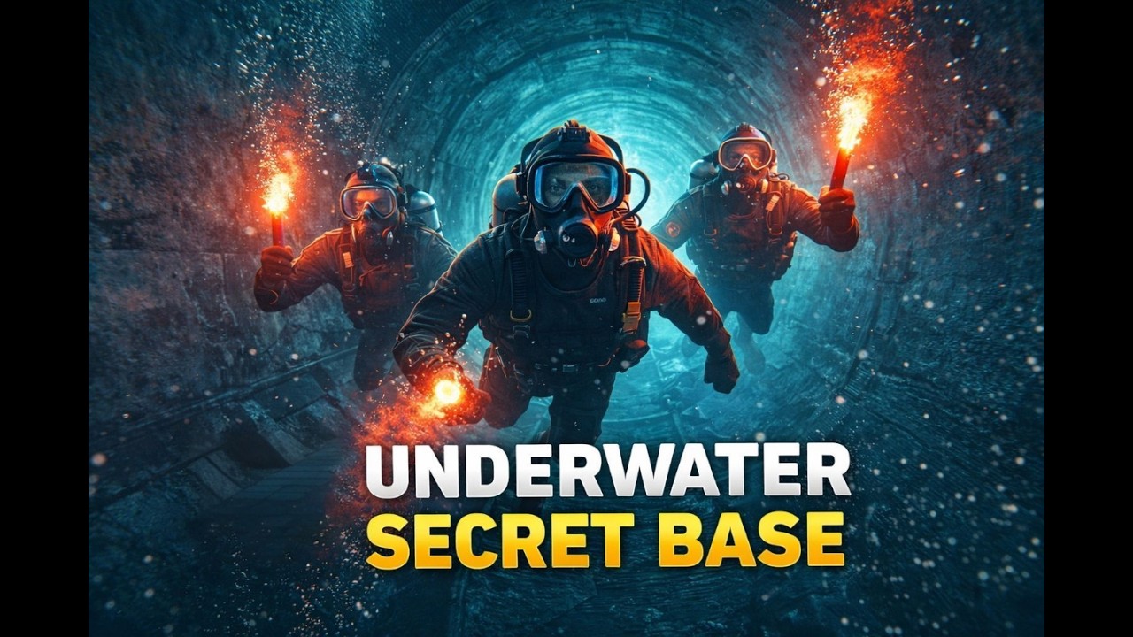 We Found a 😮SECRET UNDERWATER BASE 🤯in GTA V😱