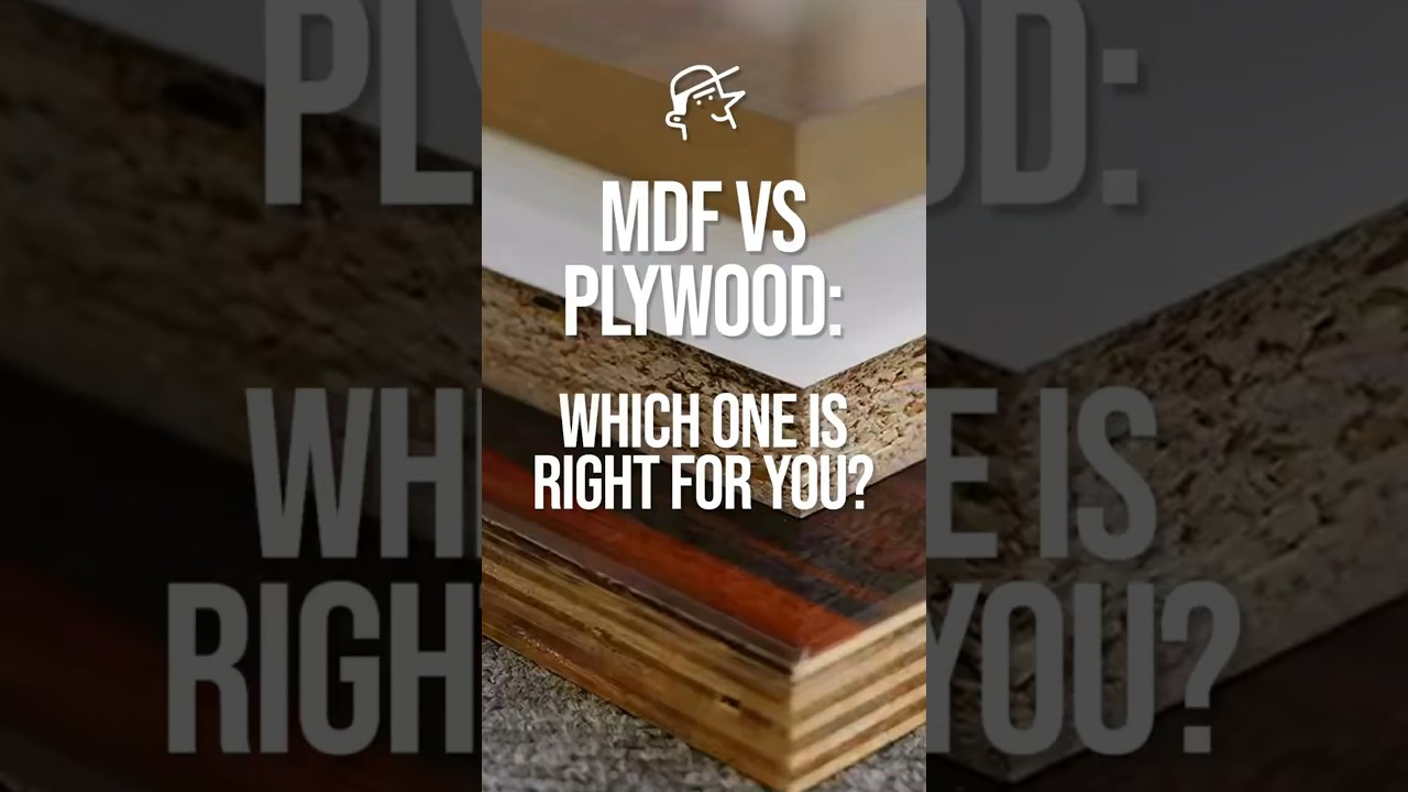 MDF V PLYWOOD: 🪵Which One Should You Use? 🛠️🤔
