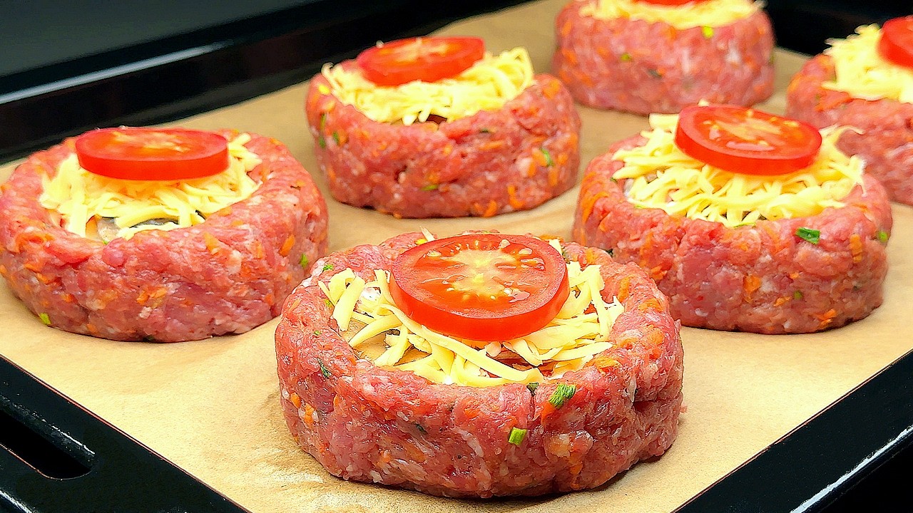 Dieses Rezept kennen nur wenige! Ein einfaches Abendessenrezept! Kartoffeln mit  Hackfleischgericht.