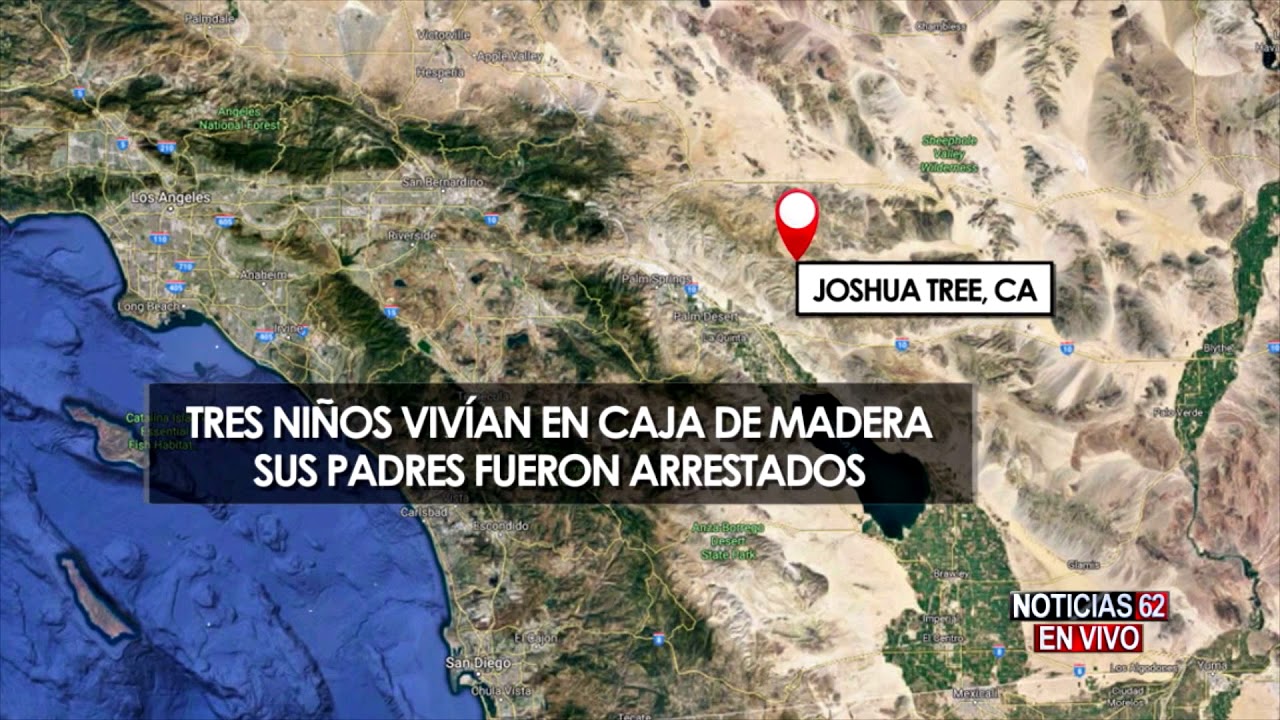 Infierno para tres niños en Joshua Tree Park