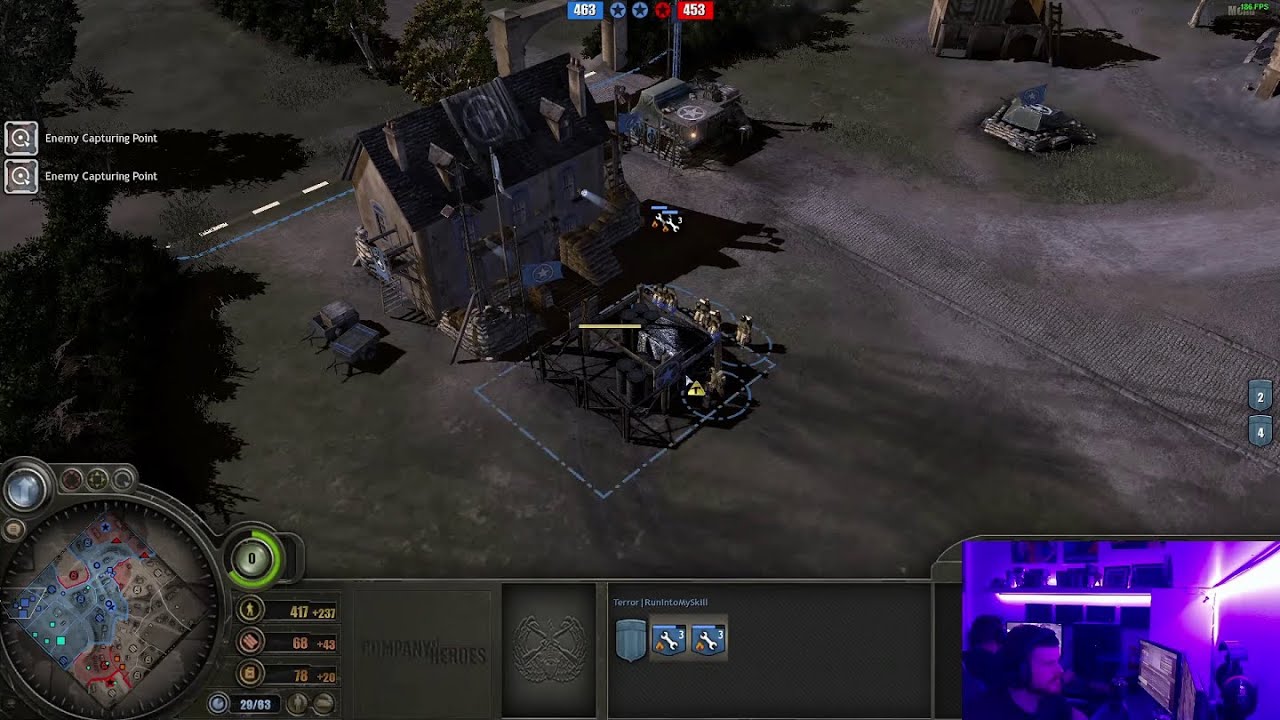 Company of Heroes 1 | 2v2 Lorraine Leaderboards 2025 | Live Gameplay by Terror|RunIntoMySkills