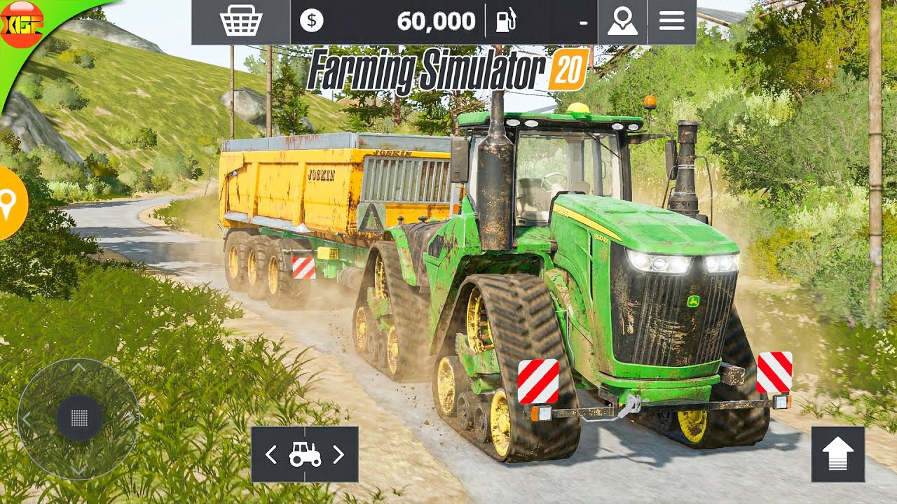 Farming Simulator 20 - Это поле действительно слишком большое для моего комбайна John Deere.