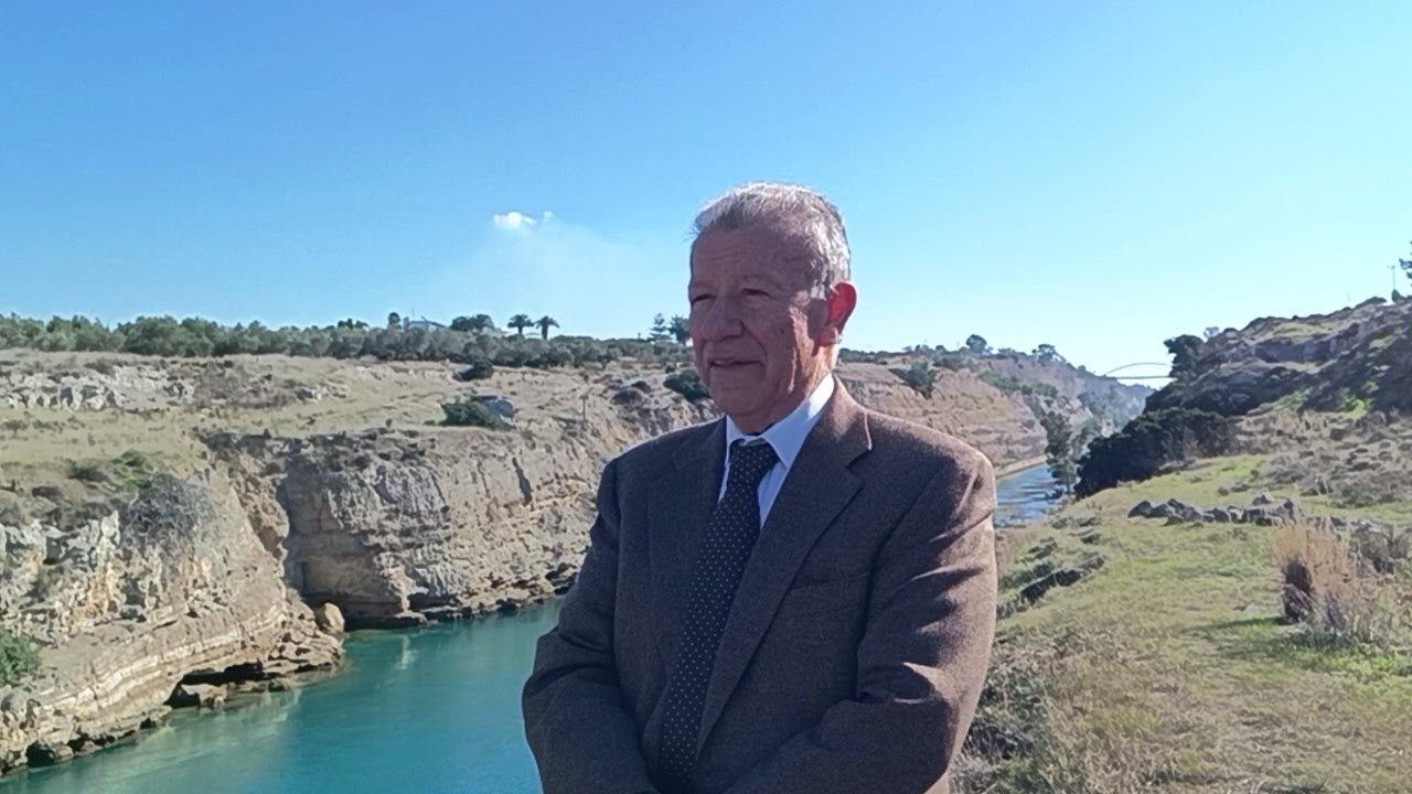 Η ιστορία της Διώρυγας Κορίνθου, από τον Απόστολο Παπαφωτίου.
