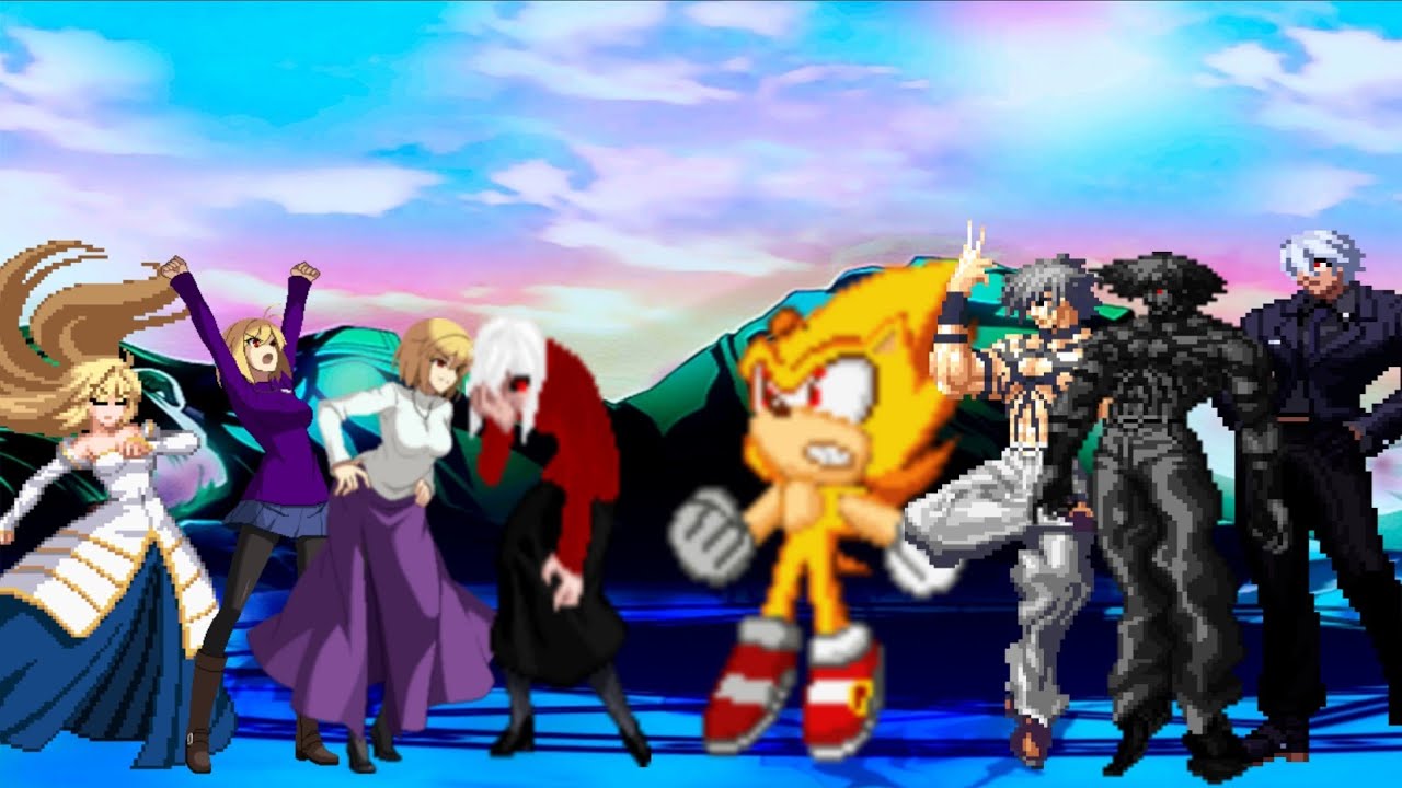 Kof Mugen TM | Arcueid Brunestud Team Vs BrianskyTheRandomGuy Team 