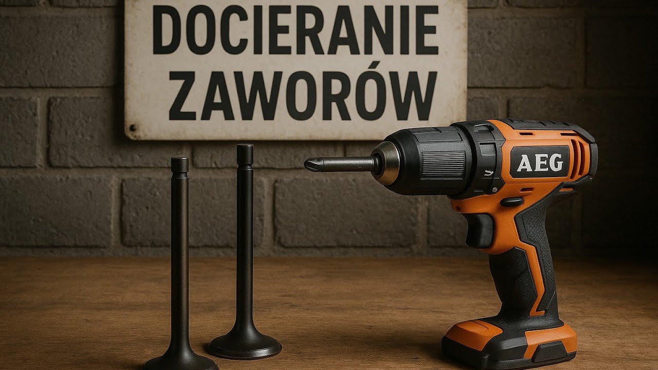 Jak docierać zawory - domowy sposób. Remont głowicy. #howtofix #automobile #diy #mechanic #renault