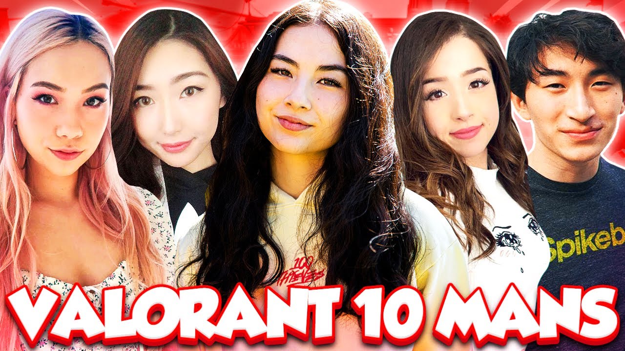 Kyedae Plays 10 Mans W/ Pokimane, xChocobars, QuarterJade & More
