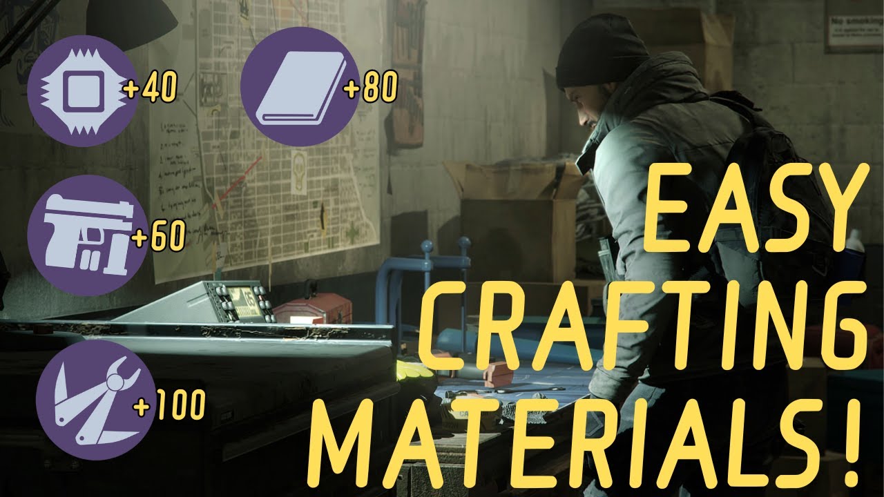 How to Farm Crafting Materials - The Division 1 in 2024
